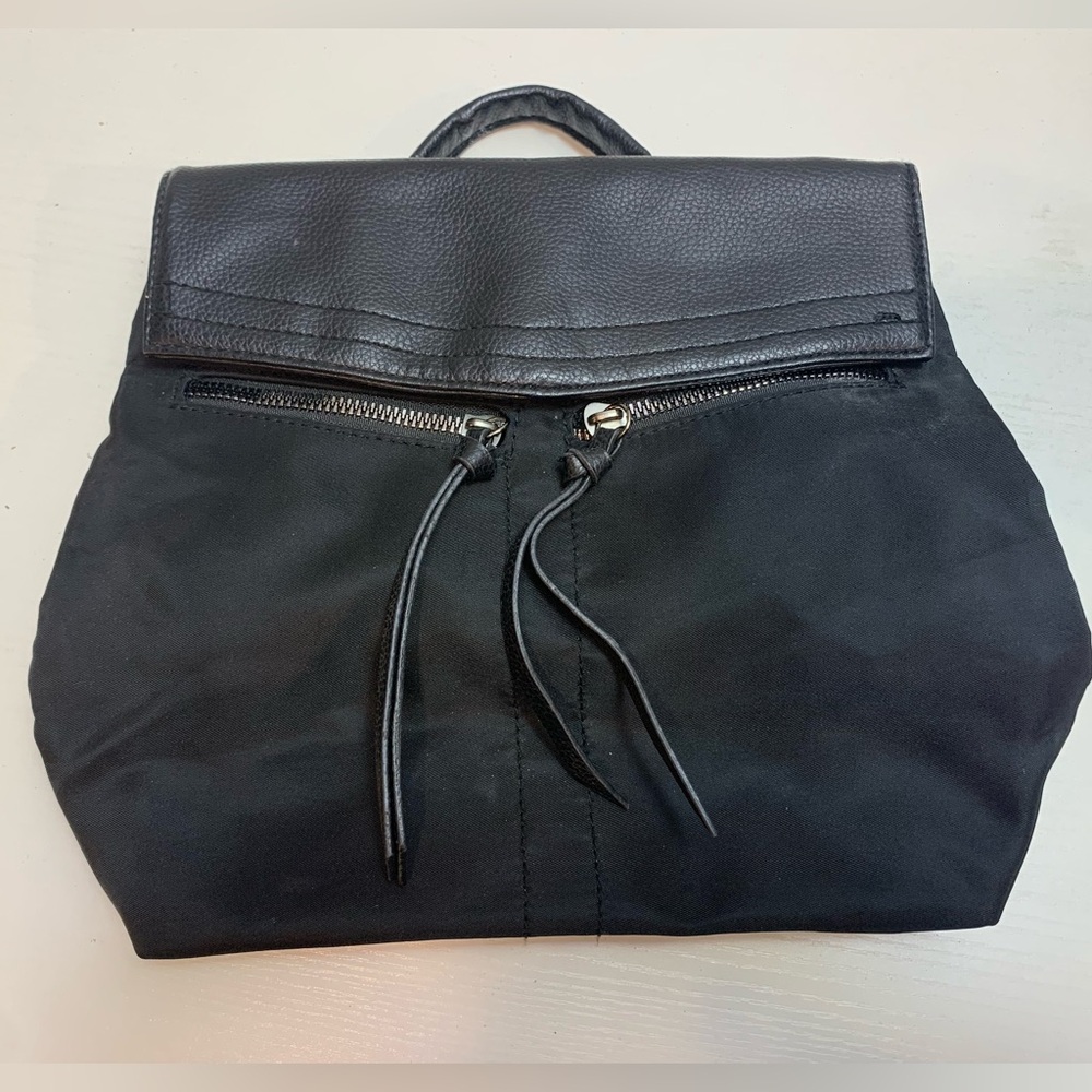 Botkier New York Mini Backpack Leather and Nylon